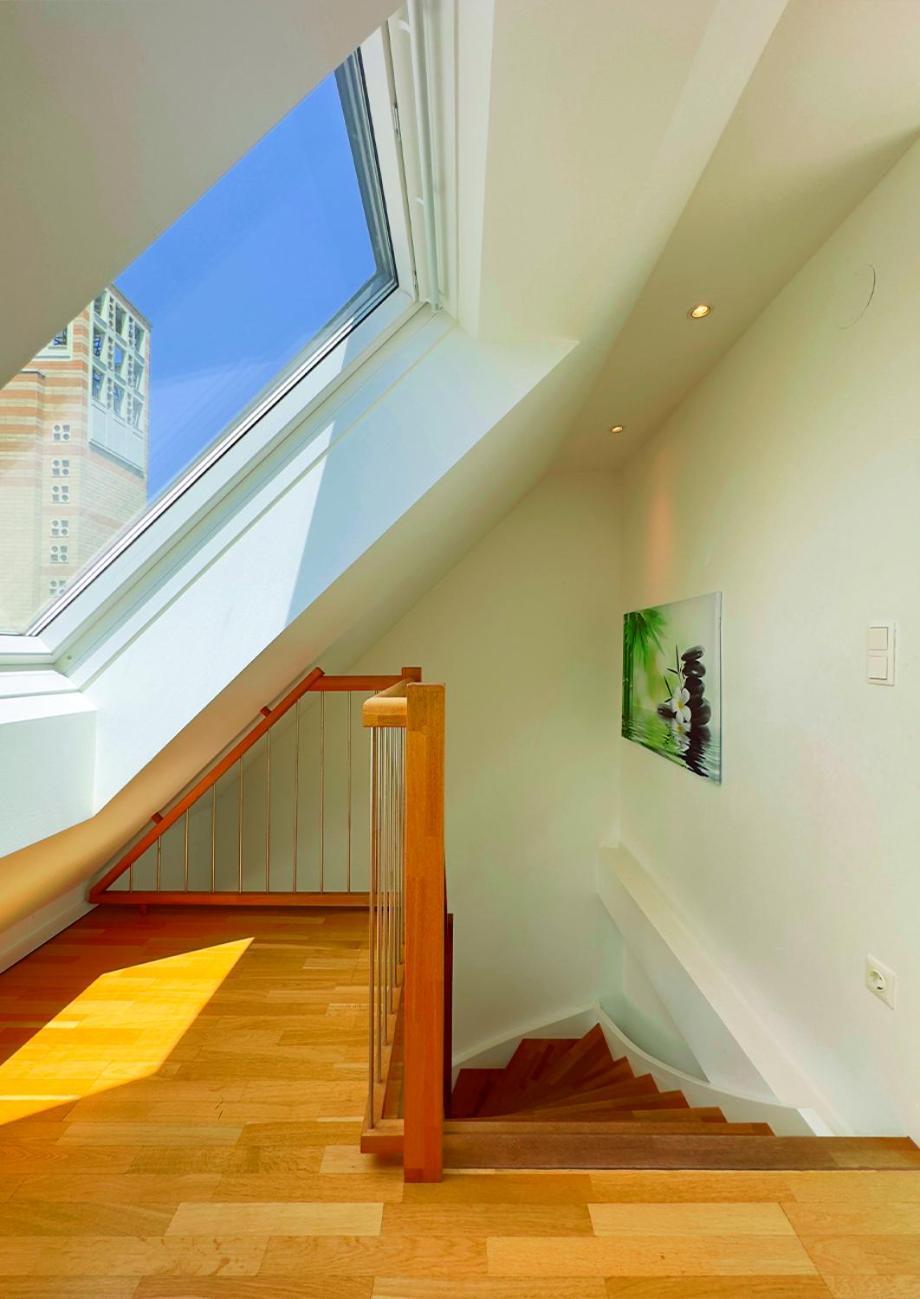 Elegant Duplex Danube Canal فيينا المظهر الخارجي الصورة