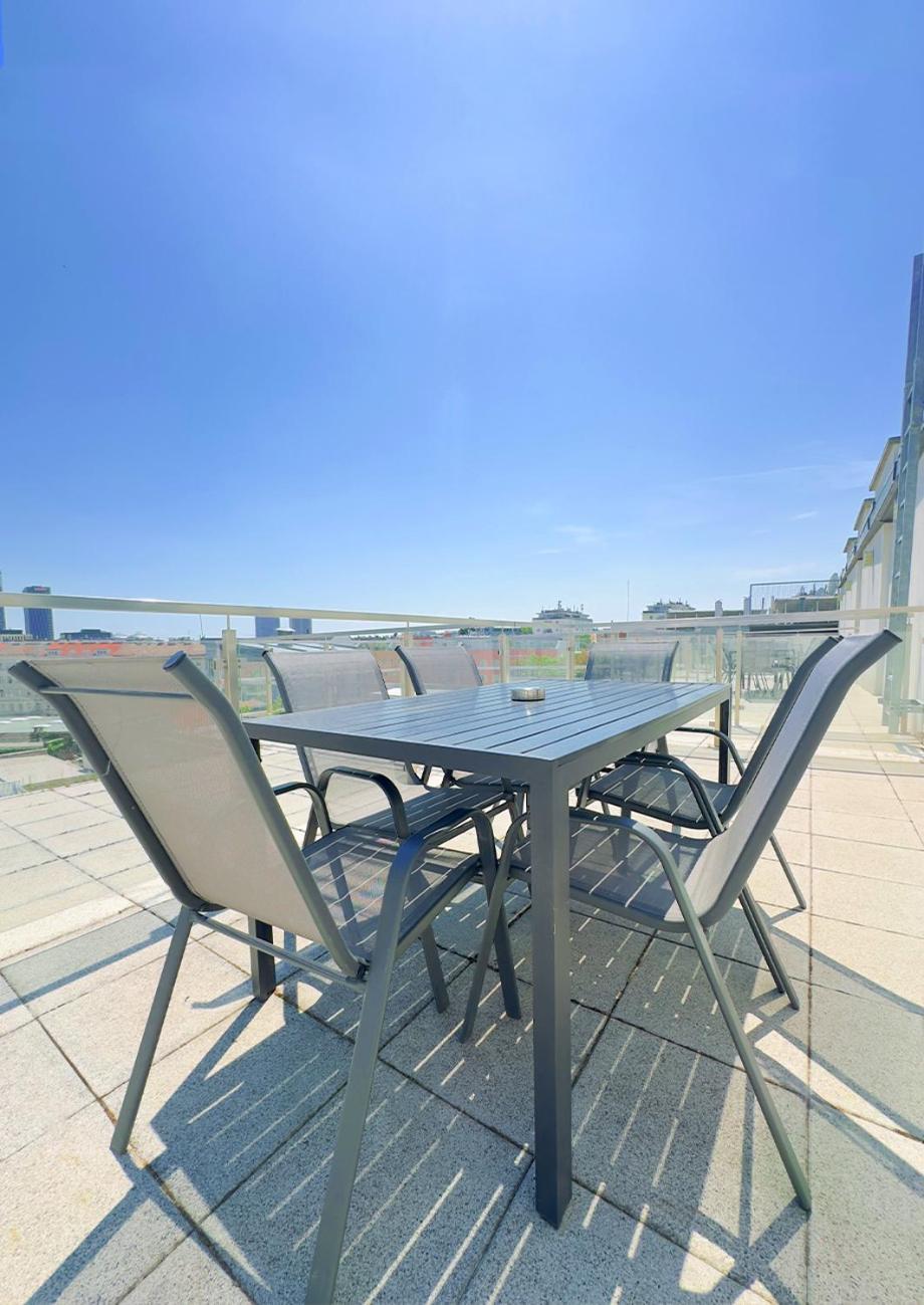 Elegant Duplex Danube Canal فيينا المظهر الخارجي الصورة
